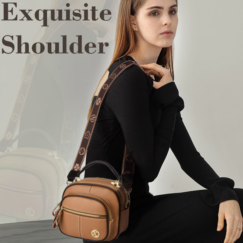 PU leather crossbody bag