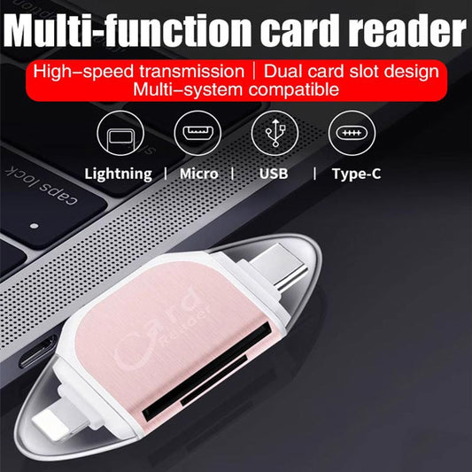 4-in-1 Multifunctional Card Reader