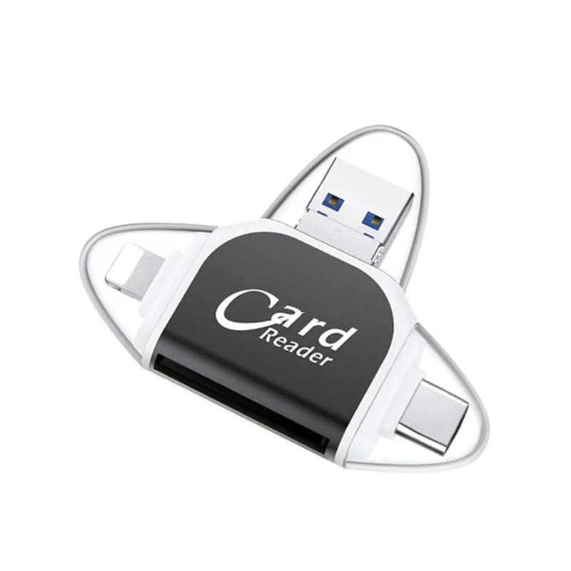 4-in-1 Multifunctional Card Reader