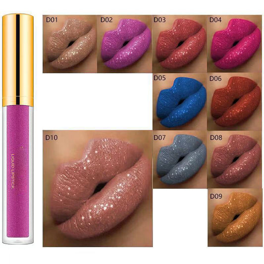 Metallic Liquid Diamond Glitter Lipstick（Buy 1 get 1 free 🔥）