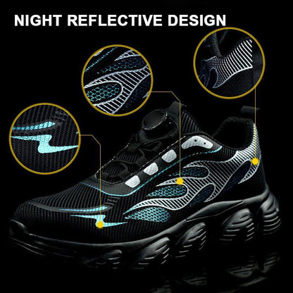 Men's Anti-smash Anti-puncture Wear-resistant Stylish Safety Shoes