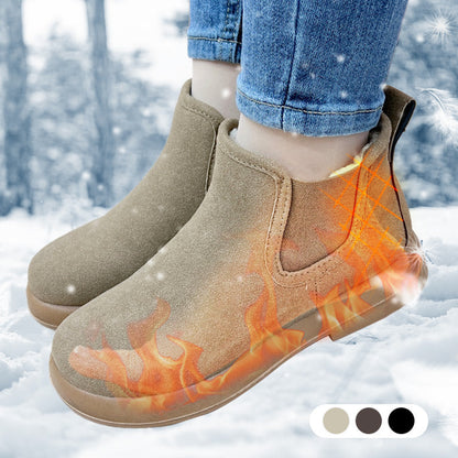 Women’s Plush Lined Short Tube Warm Snow Boots