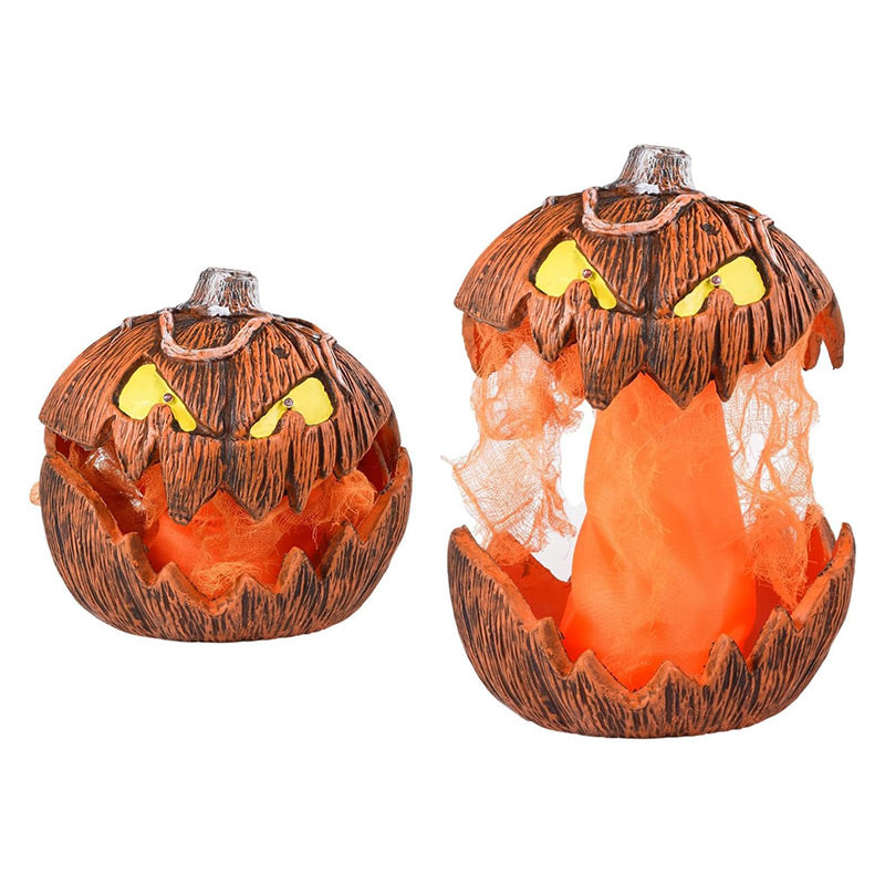 Halloween Pumpkin with Pop-Up Head & Sound Activation