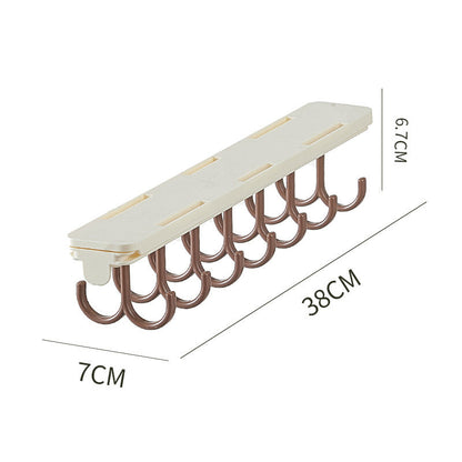 Retractable Sliding Hanging Organizers for Closets