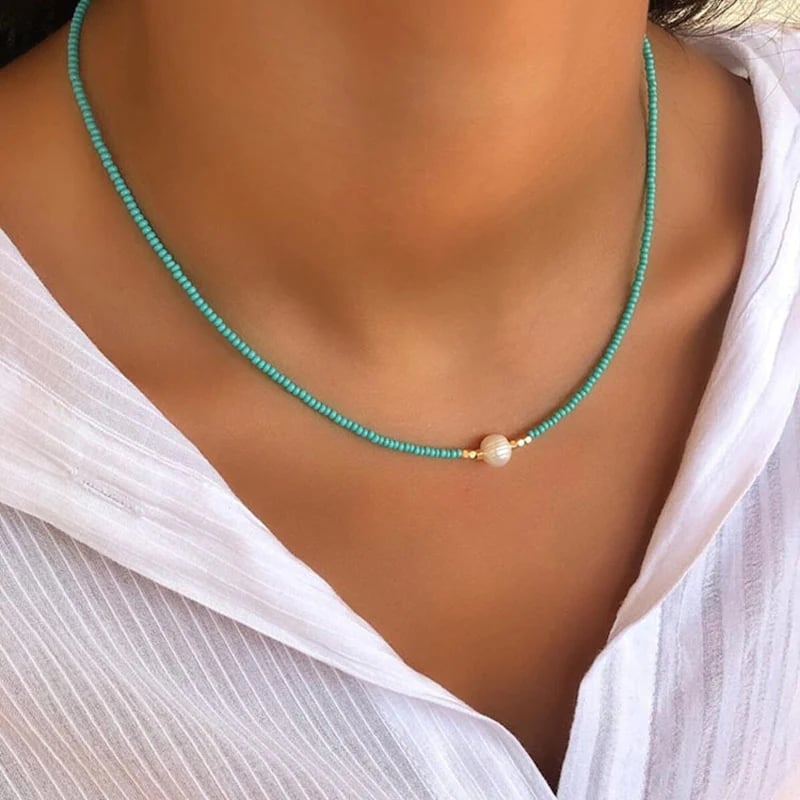 Freshwater Pearl Necklace (4 Color Options)-🔥Buy 2 Save 30% OFF🔥