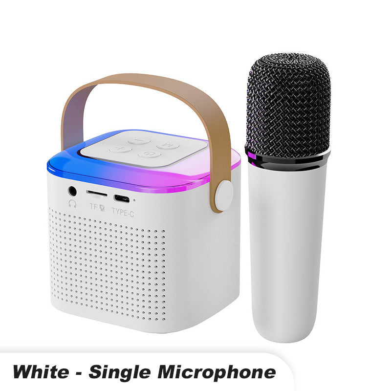 Home-use Wireless Karaoke Microphone System with Speaker