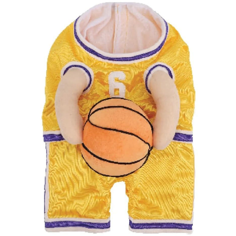 Dog Basketball Player Costume with Ball